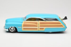 Mercury Merc Woodie Modrý Hot Wheels 1:18 27806 Kov – obrázok 4 z 8