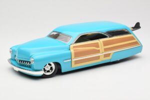 Mercury Merc Woodie Modrý Hot Wheels 1:18 27806 Kov