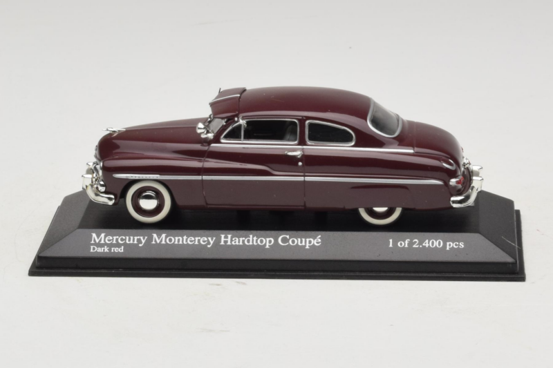 Mercury Monterey Tmavočervený Minichamps 1:43 400082400 Kov