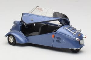 Messerschmitt KR201 Roadster Modrý Revell 1:18 08966 Kov – obrázok 5 z 8
