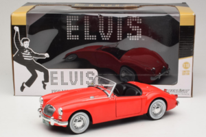 MG A 1600 Roadster Mk I Elvis Presley Blue Hawaii Movie GreenLight 1:18 13524 Kov – obrázok 8 z 8