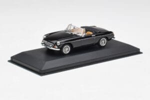 MGB Kabriolet Čierny Minichamps 1:43 430131030 Kov – obrázok 2 z 4