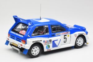MG Metro 6R4 #5 T. Pond / R. Arthur Rally Monte Carlo 1986 Sun Star 1:18 5537 Kov – obrázok 3 z 8