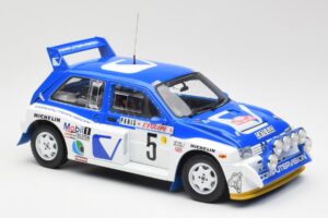 MG Metro 6R4 #5 T. Pond / R. Arthur Rally Monte Carlo 1986 Sun Star 1:18 5537 Kov – obrázok 6 z 8