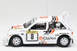MG Metro 6R4 #8 P. Eklund / D. Whittock Rally Finland 1986 Sun Star 1:18 5536 Kov – obrázok 4 z 8