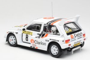 MG Metro 6R4 #8 P. Eklund / D. Whittock Rally Finland 1986 Sun Star 1:18 5536 Kov – obrázok 7 z 8