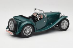 MG TC Midget Shires Green Road Legends 1:18 92468 Kov – obrázok 3 z 8