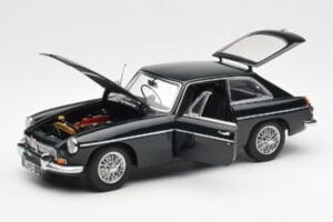 MGB GT Mk2 Coupe Racing Zelený AUTOart 1:18 76602 Kov – obrázok 2 z 8