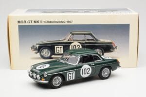 MGB GT Mk2 Nurburgring Zelený AUTOart 1:18 86781 Kov – obrázok 8 z 8