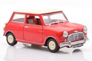 Mini Cooper 1275 S Červený Kyosho 1:18 8840 Kov – obrázok 6 z 8