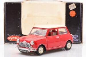 Mini Cooper 1275 S Červený Kyosho 1:18 8840 Kov – obrázok 8 z 8