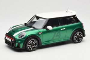 MINI Cooper F56 JCW British Racing Zelený Otto 1:18 OT1098 Živica