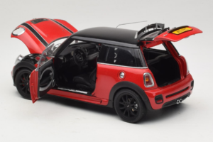 Mini Cooper John Cooper Works R56 Červený & Čierny Kyosho 1:18 80430419909 Kov – obrázok 5 z 8