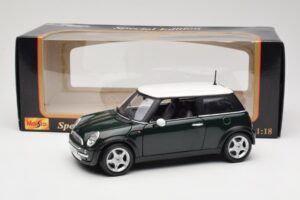 Mini Cooper Mk7 Zelený Maisto 1:18 7271336 Kov – obrázok 8 z 8