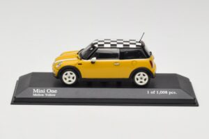 MINI One R50 Žltý Minichamps 1:43 431138104 Kov
