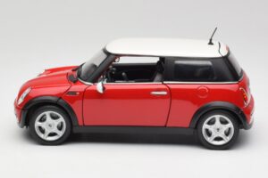 Mini Cooper R50 Červený Maisto 1:18 31619 Kov – obrázok 3 z 8
