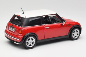 Mini Cooper R50 Červený Maisto 1:18 31619 Kov – obrázok 5 z 8
