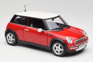 Mini Cooper R50 Červený Maisto 1:18 31619 Kov – obrázok 6 z 8