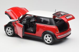 Mini Cooper R50 Červený Maisto 1:18 31619 Kov – obrázok 7 z 8