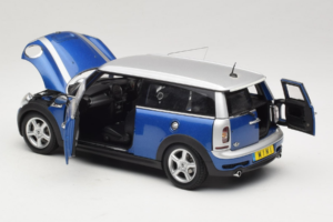 Mini Cooper S Clubman R55 Modrý & Strieborný Kyosho 1:18 80430421048 Kov – obrázok 5 z 8