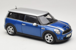 Mini Cooper S Clubman R55 Modrý & Strieborný Kyosho 1:18 80430421048 Kov – obrázok 6 z 8