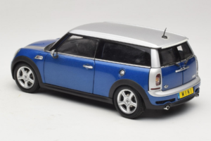 Mini Cooper S Clubman R55 Modrý & Strieborný Kyosho 1:18 80430421048 Kov – obrázok 7 z 8