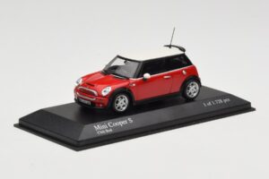 MINI Cooper S R53 Červený Minichamps 1:43 431138200 Kov – obrázok 2 z 5