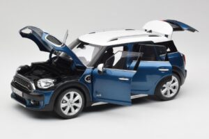 Mini Countryman F60 Island Modrý & Biely Kyosho 1:18 80432447940 Kov – obrázok 2 z 8