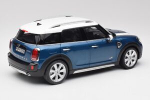 Mini Countryman F60 Island Modrý & Biely Kyosho 1:18 80432447940 Kov – obrázok 3 z 8