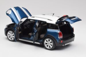 Mini Countryman F60 Island Modrý & Biely Kyosho 1:18 80432447940 Kov – obrázok 5 z 8