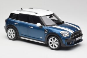 Mini Countryman F60 Island Modrý & Biely Kyosho 1:18 80432447940 Kov – obrázok 6 z 8