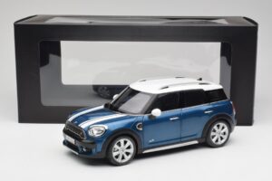 Mini Countryman F60 Island Modrý & Biely Kyosho 1:18 80432447940 Kov – obrázok 8 z 8