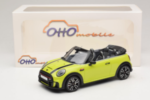 Mini JCW Cabrio F57 Zesty Yellow C5H Otto 1:18 OT1303 Živica – obrázok 6 z 6