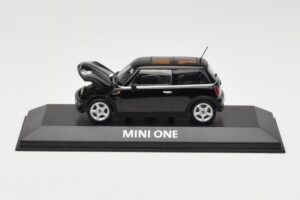 Mini One R50 Čierny S Čiernou Strechou Minichamps 1:43 MINI005 Kov – obrázok 5 z 5