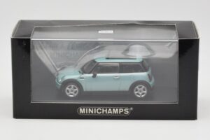 Mini One R50 Svetlo Zelený So Svetlo Zelenou Strechou Minichamps 1:43 MINI003 Kov – obrázok 4 z 4