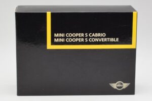 Mini Cooper S R57 Kabriolet Čierny Minichamps 1:43 80422148818 Kov – obrázok 2 z 4