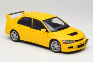 Mitsubishi Lancer Evolution IX GSR Žltý AUTOart 1:18 77192 Kov – obrázok 6 z 8