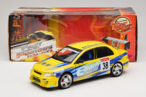 Mitsubishi Lancer EVO VII Fast & Furious Tokyo Drift Joyride 1:18 53607B Kov – obrázok 6 z 6