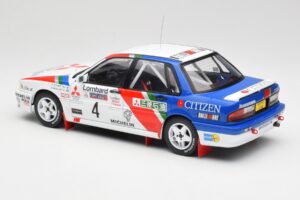 Mitsubishi Galant VR-4 #4 A. Vatanen RAC Rally 1990 IXO 1:18 18RMC192B Kov – obrázok 5 z 6