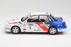 Mitsubishi Galant VR-4 #9 K. Eriksson / S. Parmander RAC Rally 1990 IXO 1:18 18RMC192A Kov – obrázok 3 z 6