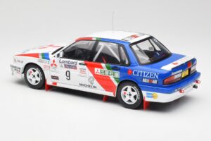 Mitsubishi Galant VR-4 #9 K. Eriksson / S. Parmander RAC Rally 1990 IXO 1:18 18RMC192A Kov – obrázok 5 z 6