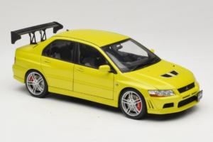 Mitsubishi Lancer Evo VII Mustard Yellow AUTOart 1:18 77166 Kov – obrázok 6 z 8