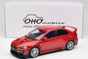 Mitsubishi Lancer Evo X FQ 400 Červený Otto 1:18 OT1084 Živica – obrázok 6 z 6