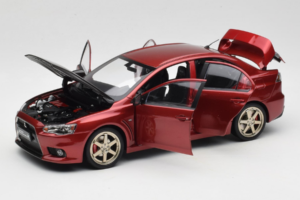 Mitsubishi Lancer Evolution X Červený OEM 1:18 MLE02 Kov – obrázok 2 z 8
