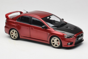 Mitsubishi Lancer Evolution X Červený OEM 1:18 MLE02 Kov – obrázok 6 z 8