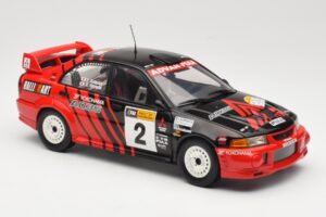 Mitsubishi Lancer Evolution VI #2 Y. Kataoka / S. Hayashi Winner Rally Canberra 1999 AUTOart 1:18 89942 Kov – obrázok 6 z 8