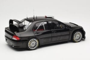Mitsubishi Lancer Evolution WRC Plain Body Čierny AUTOart 1:18 80528 Kov – obrázok 3 z 8