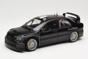 Mitsubishi Lancer Evolution WRC Plain Body Čierny AUTOart 1:18 80528 Kov