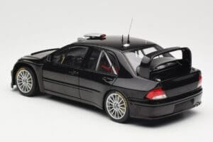 Mitsubishi Lancer Evolution WRC Plain Body Čierny AUTOart 1:18 80528 Kov – obrázok 7 z 8