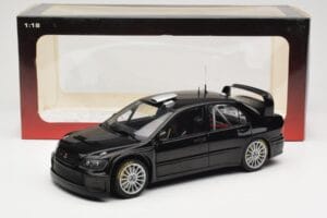 Mitsubishi Lancer Evolution WRC Plain Body Čierny AUTOart 1:18 80528 Kov – obrázok 8 z 8